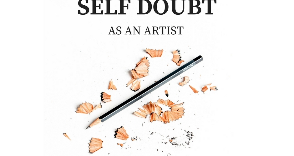 8 tips for battling self doubt as an artist. techniques to increase productivity for artists, makers and creatives by Rachel Alvarez Art